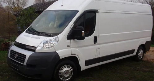 Дефлектор капота (мухобойка) Fiat Ducato с 2006-2014 г.в.с 2012-сборка в России (Фиат Дукато) Вип Тюнинг